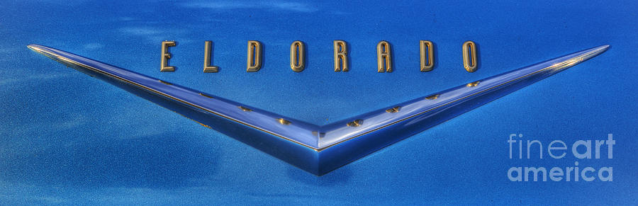 Transportation Photograph - Cadillac Eldorado Emblem  by Lee Dos Santos