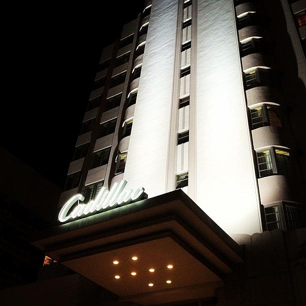 Miami Photograph - Cadillac #hotel #miami #beach... #igsg by Freddy Moncada