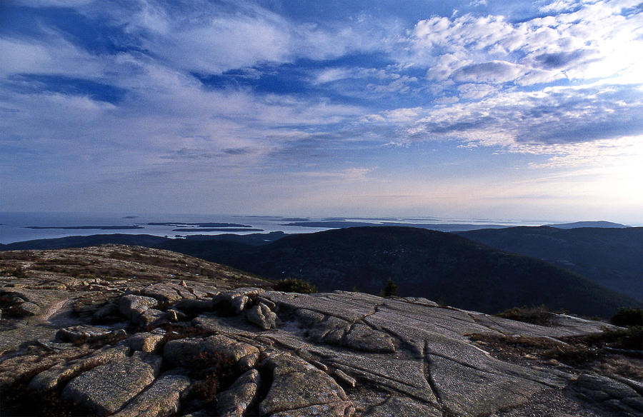 Acadia National Park Photograph - Cadillac Mountain by Skip Willits