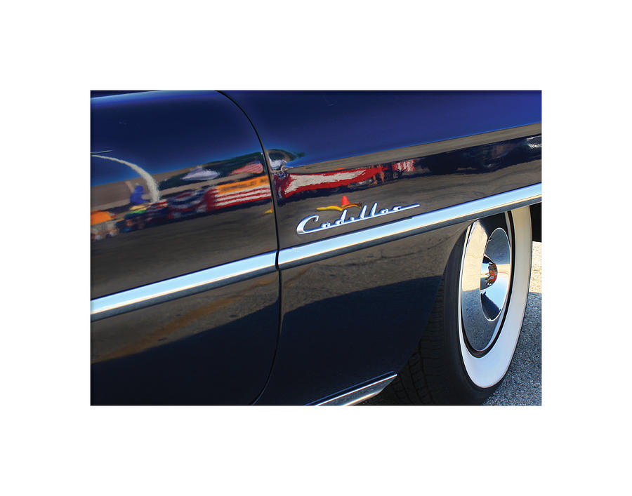 Cadillac Reflection Digital Art by Geoff Strehlow