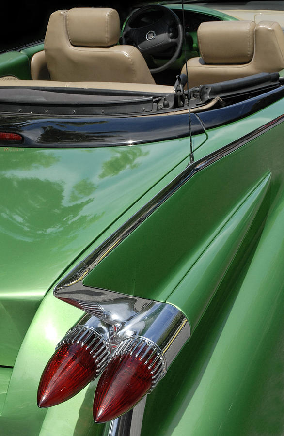 Cadillac Tail Fins Photograph by Dave Mills