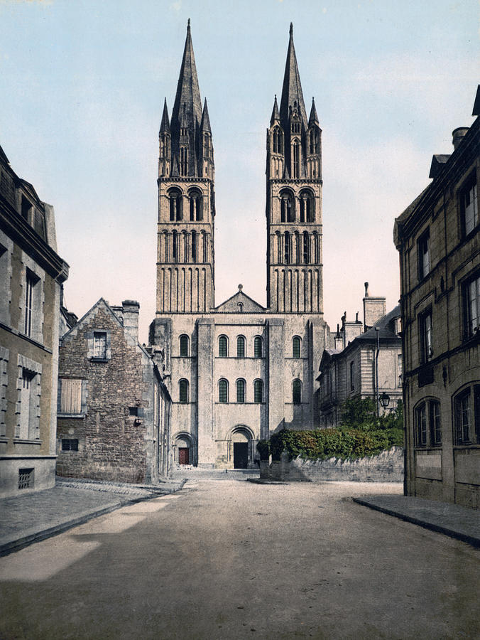 Caen - France - St. Etienne Church Photograph by International  Images