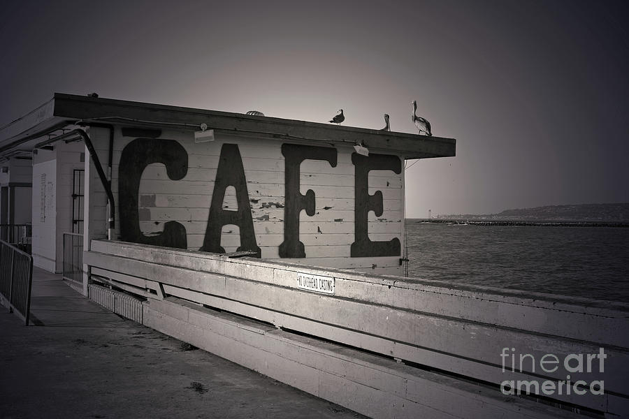 Cafe On The Pier Photograph by Kelly Holm