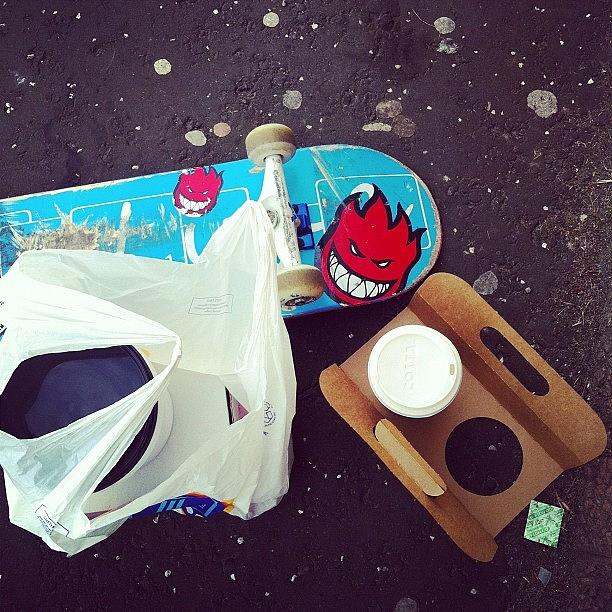 Skateboard Photograph - Cakes, Coffee And #skateboard by Creative Skate Store