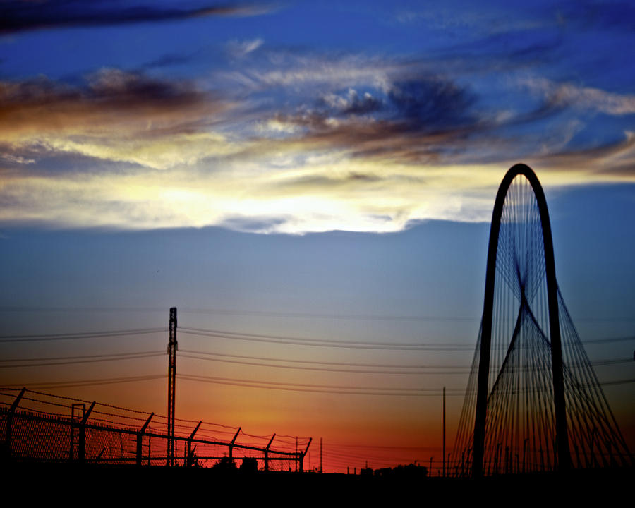 Dallas Photograph - Calatrava Bridge by Snow White