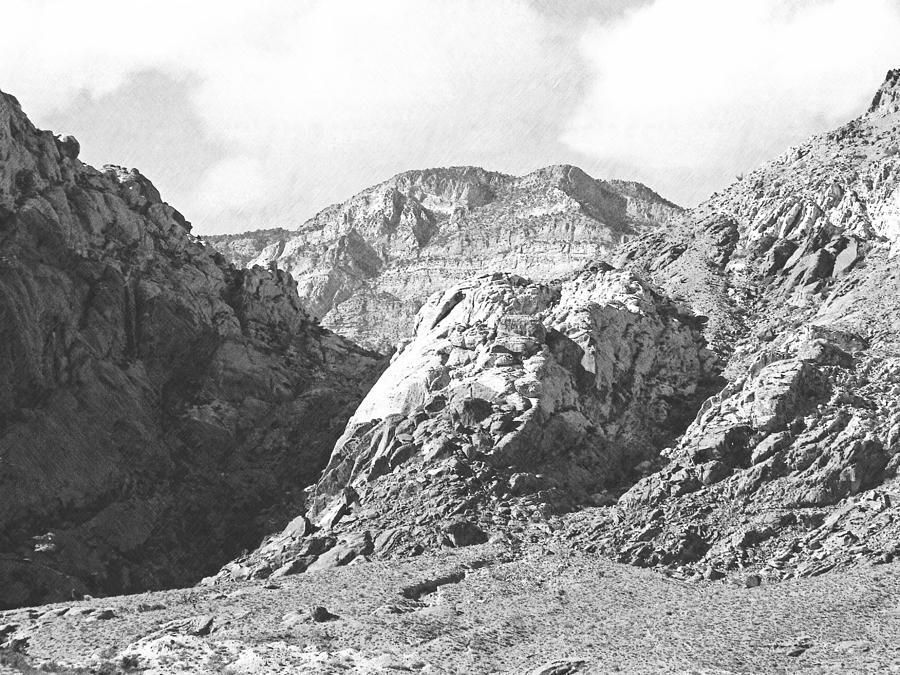 Mountain Photograph - Calico Basin by Frank Wilson