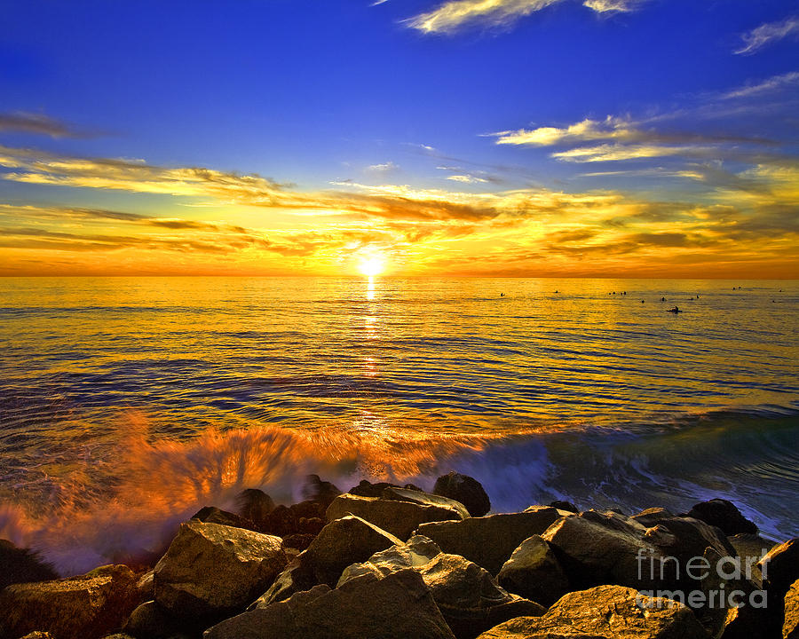 California Sunset Photograph by Daniel  Knighton