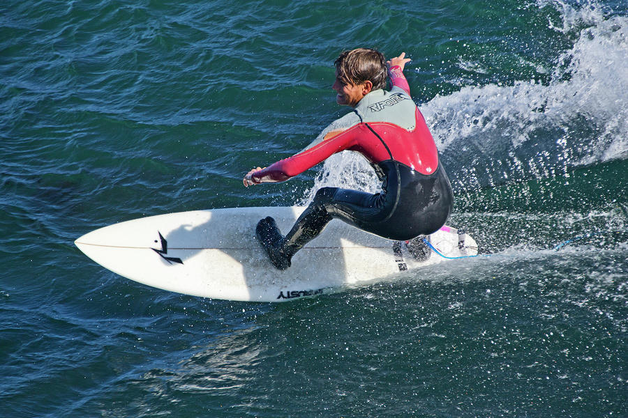 California Surfer Photograph by Brendan Reals