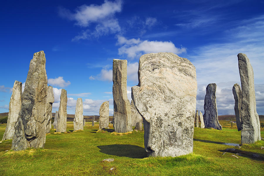 Callanish Stones, Callanish, Isle Of Lewis, Outer Hebrides, Hebrides ...