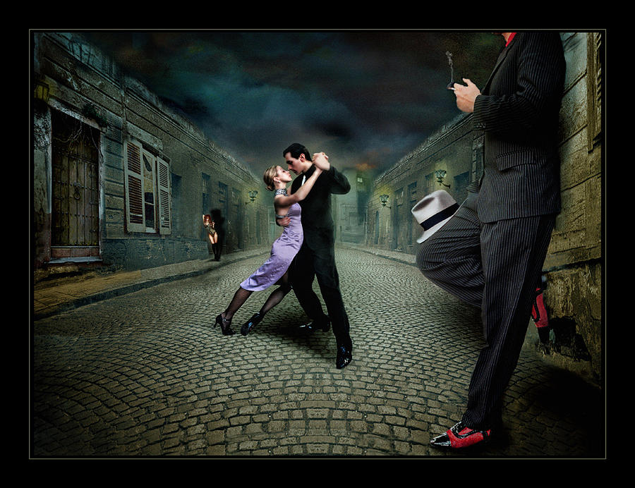 Argentina Tango Photograph - Calle de Tango - Dos by Raul Villalba