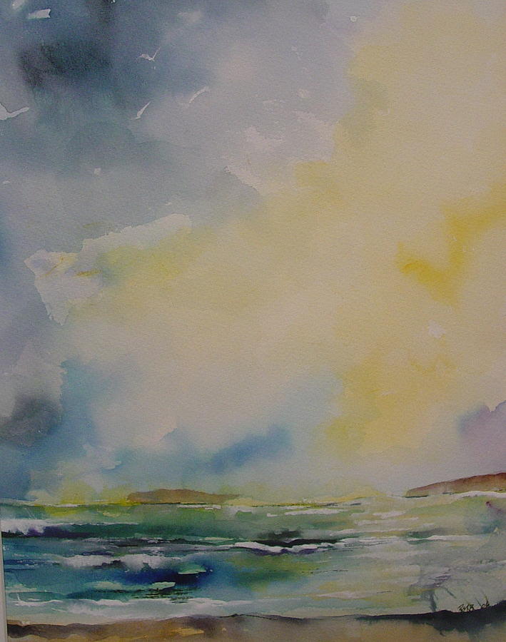 Calm Before the Storm #2 Painting by Robin Miller-Bookhout