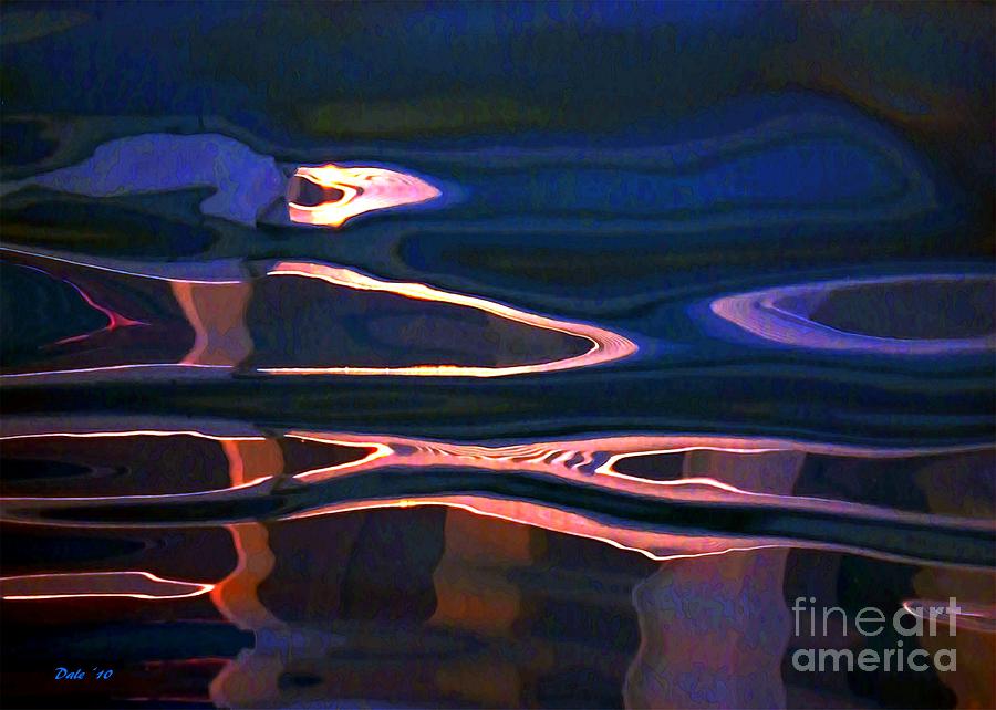Abstracts Digital Art - Calm by Dale   Ford