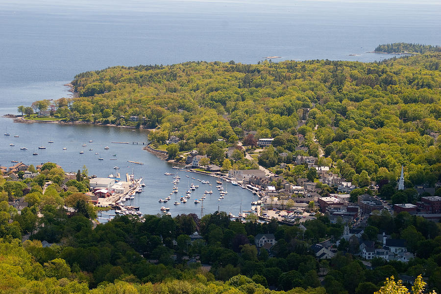 Landscape Photograph - Camden Harbor by Benjamin Clark Landscape Photograph - Camden Harbor by Benjamin Clark