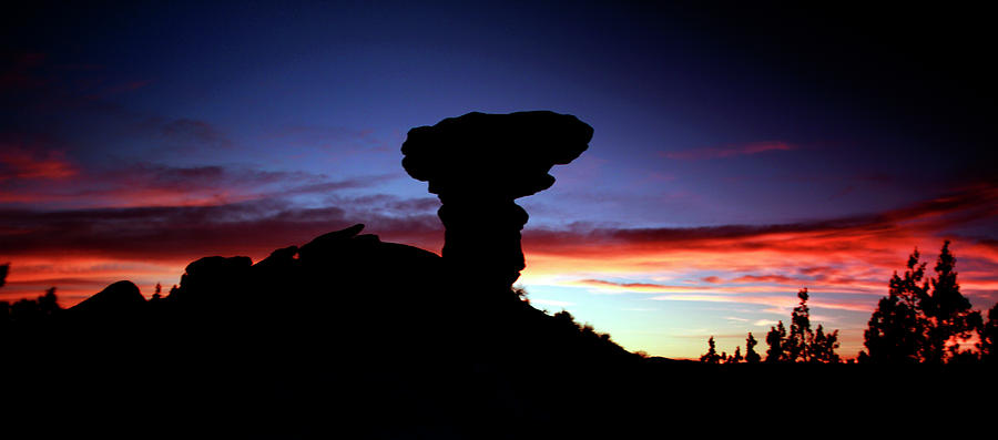 Camel Rock at Sunset Photograph by Chris Multop