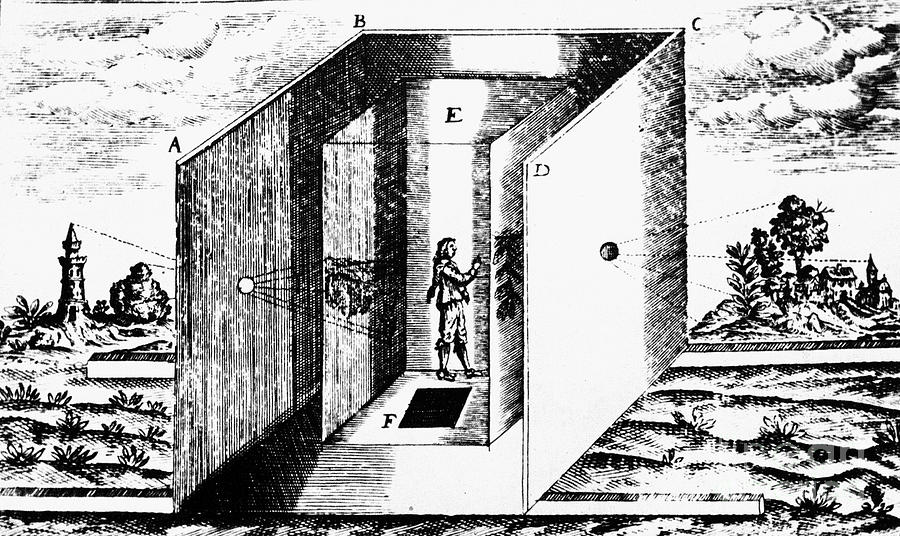 Camera Obscura, 1646 Photograph by Granger