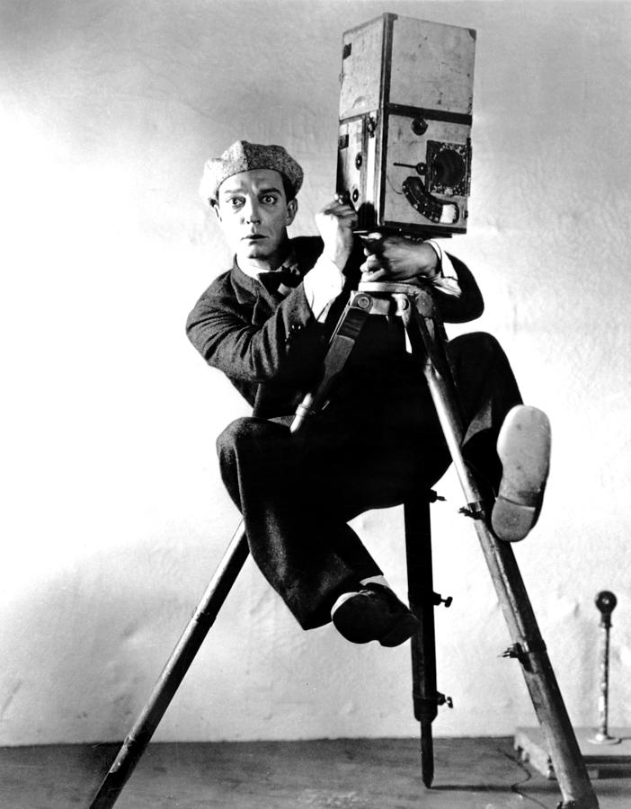 Buster Keaton II print by Everett Collection