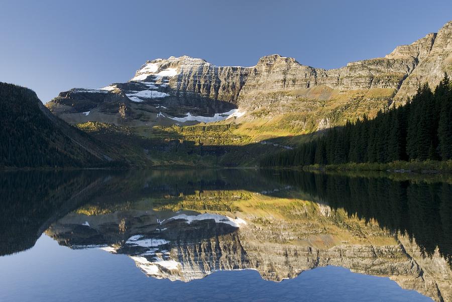 Mountain Photograph - Cameron Lake, Waterton, Alberta, Canada by Philippe Widling