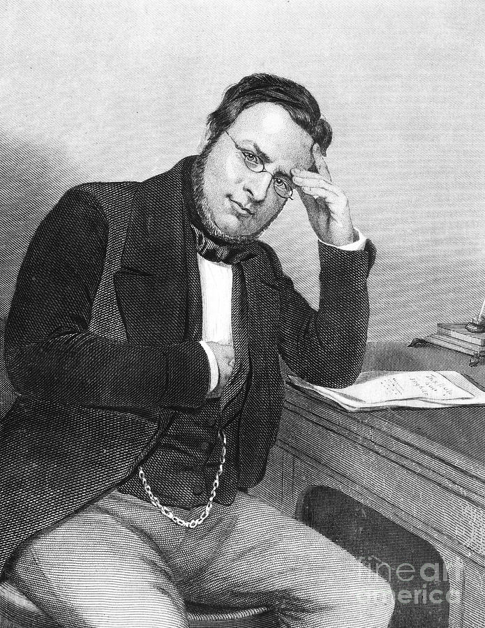 Portrait Photograph - Camillo Benso Cavour (1810-1861) by Granger