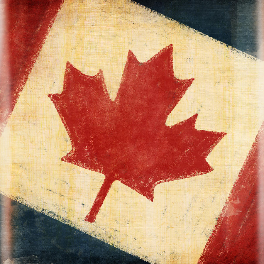 Canada flag Photograph by Setsiri Silapasuwanchai