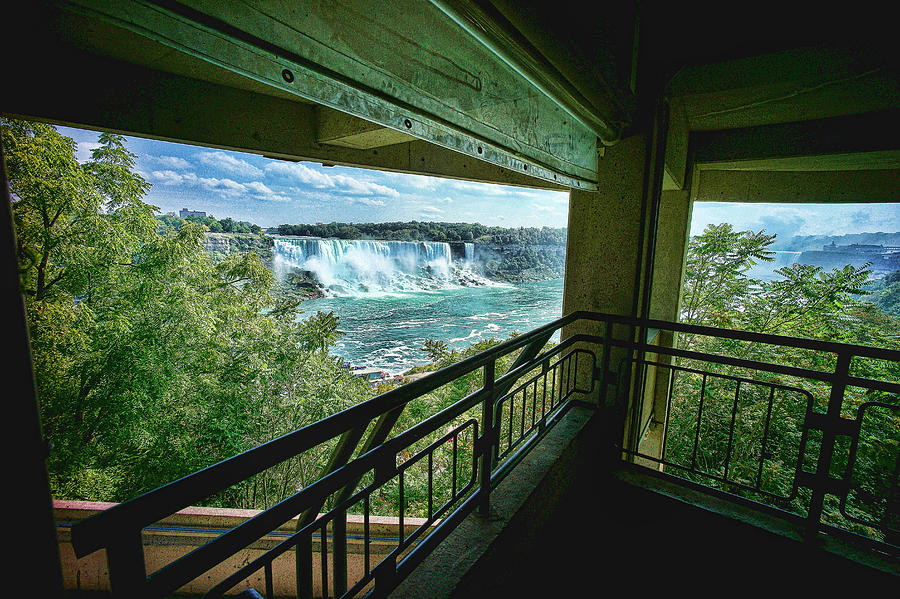 Falls Photograph - Canadian Falls At Niagara Falls by Lawrence Christopher