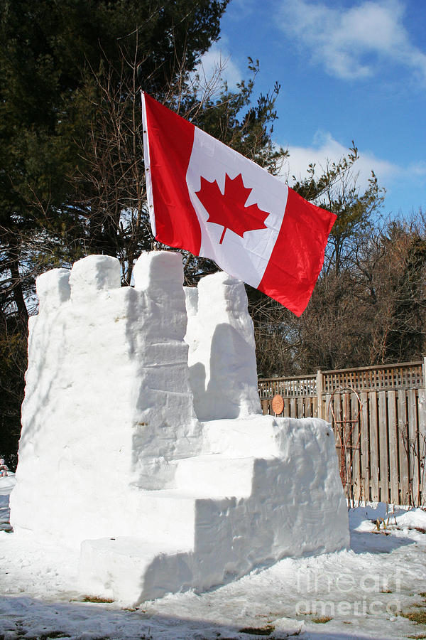 Canadian Fort Photograph by Barbara McMahon