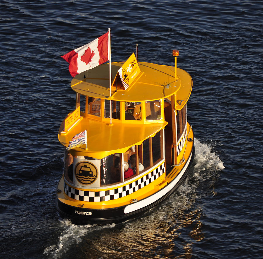 Canadian Water Taxi Photograph by Mary Jane Armstrong