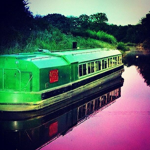 Boat Photograph - #canal #boat #barge #wey #arun #canal by Andy Johnson