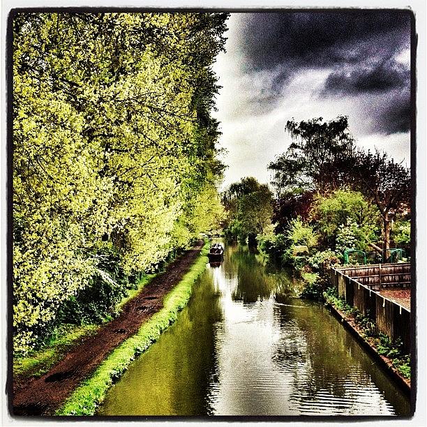 Canal Photograph by Mark Robertson