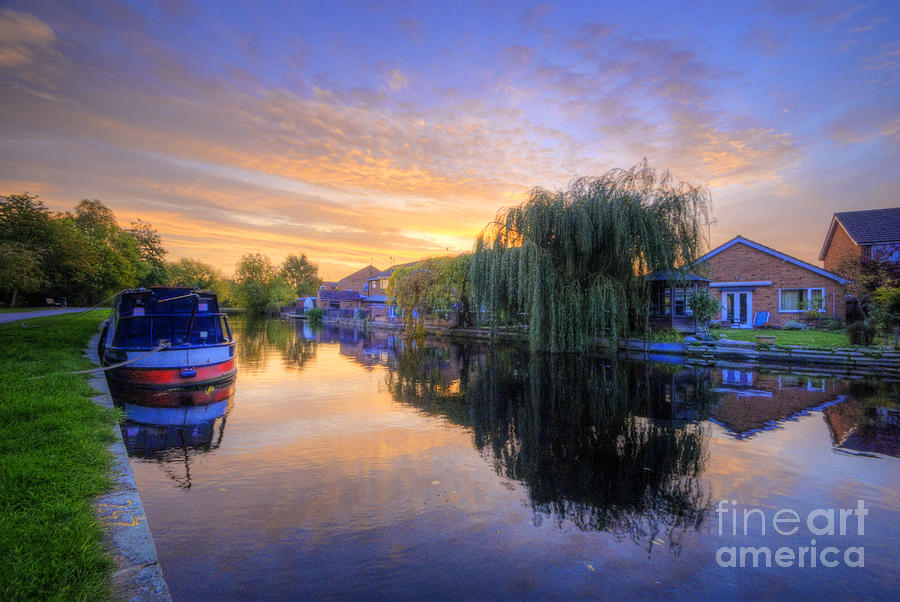 Canal Sunrise Photograph by Yhun Suarez