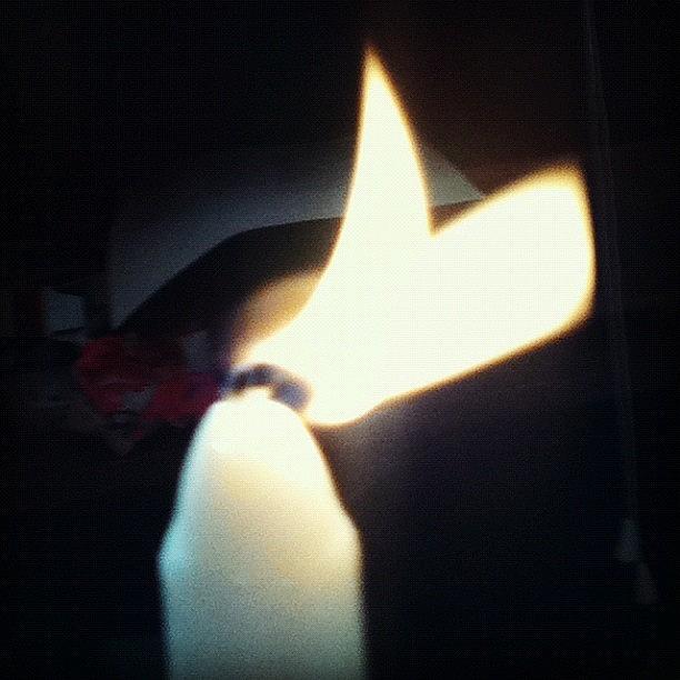 Candle Photograph - #candle #hot #burning #long #vanilla by Kayla St Pierre