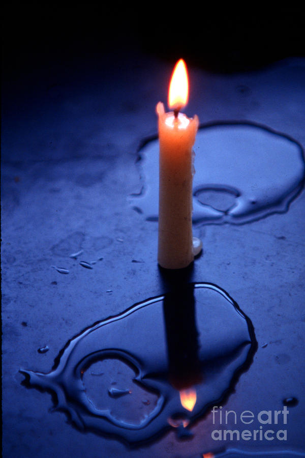 Candle Light Photograph by Vilas Malankar
