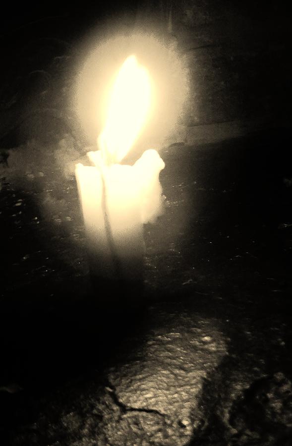 Candle Photograph - Candlelight by Michelle ONeill