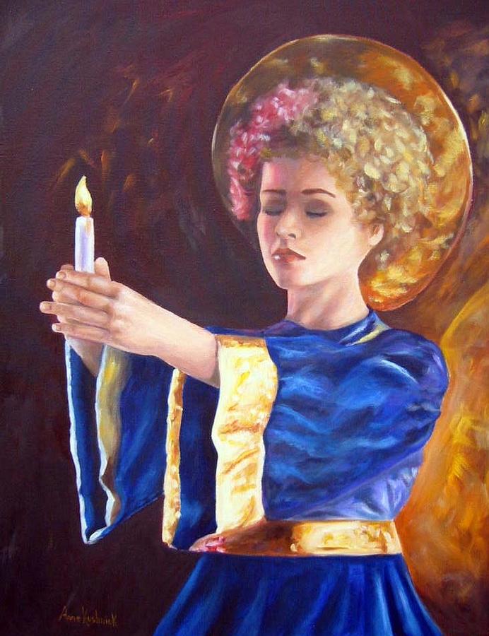 Candlemass Painting by Anne Kushnick