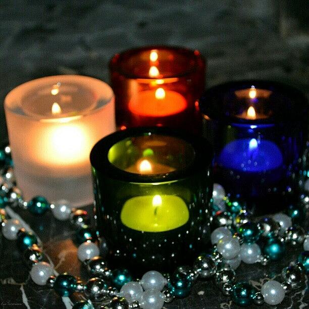 Cool Photograph - Candles by Eve Tamminen