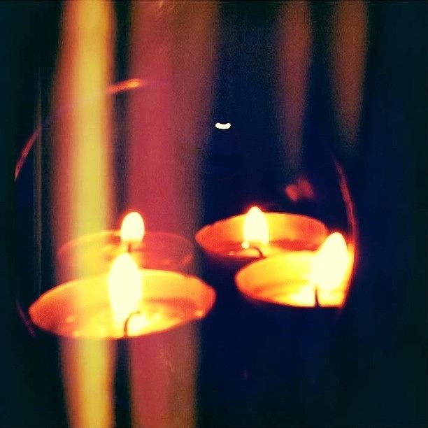 Candles To Light The Darkness Of Night Photograph by Xiu Ching