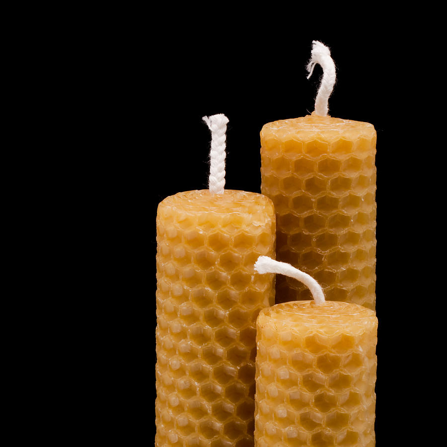 Pattern Photograph - Candles by Tom Gowanlock