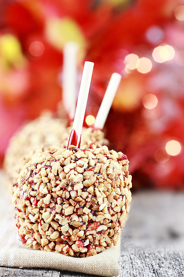 Candy Photograph - Candy Apples by Stephanie Frey