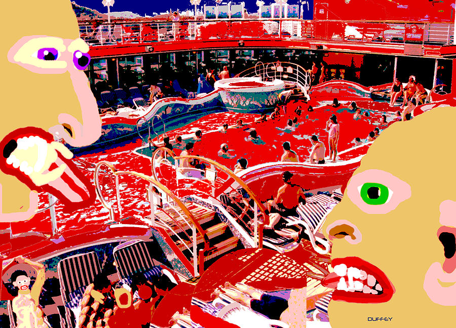 Abstract Photograph - Cannibal Cruise Lines by Doug Duffey