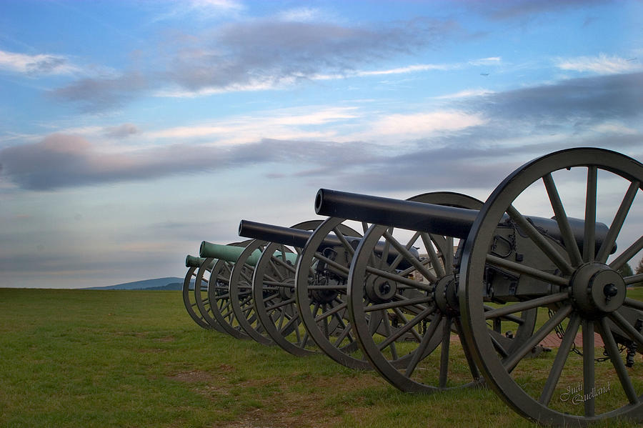 Cannon at Antietam Photograph by Judi Quelland
