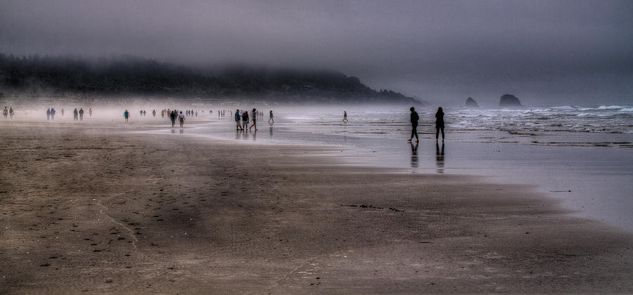 Landscape Photograph - Cannon Beach Mist by David Patterson