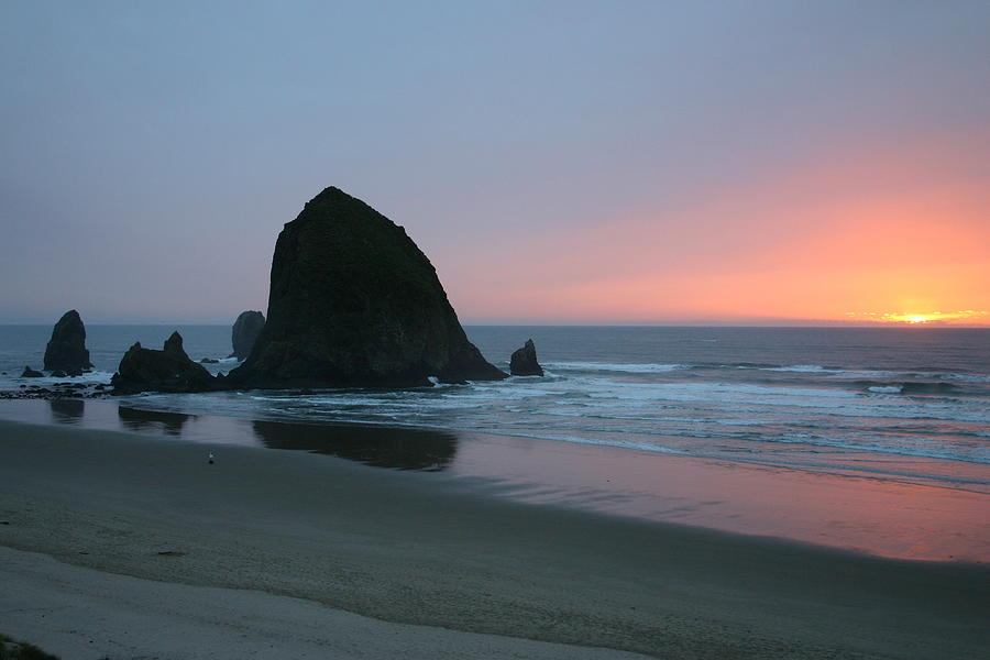 Cannon Beach Sunset Photograph by Ilene Book | Fine Art America