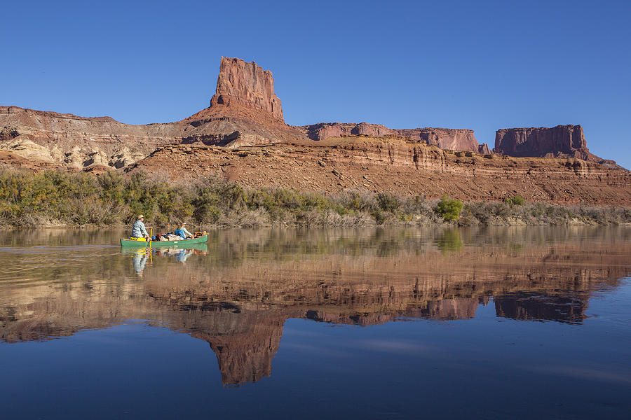 Canoeing the Green River Photograph by Tim Grams Fine Art America
