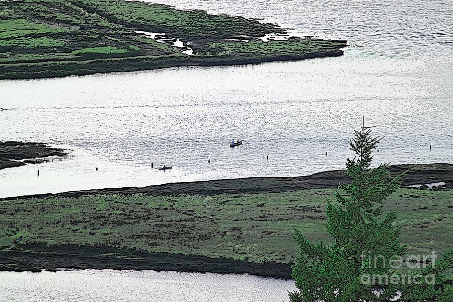 Canoing The Mouth Of The Skokomish River Photograph by Terri Thompson ...