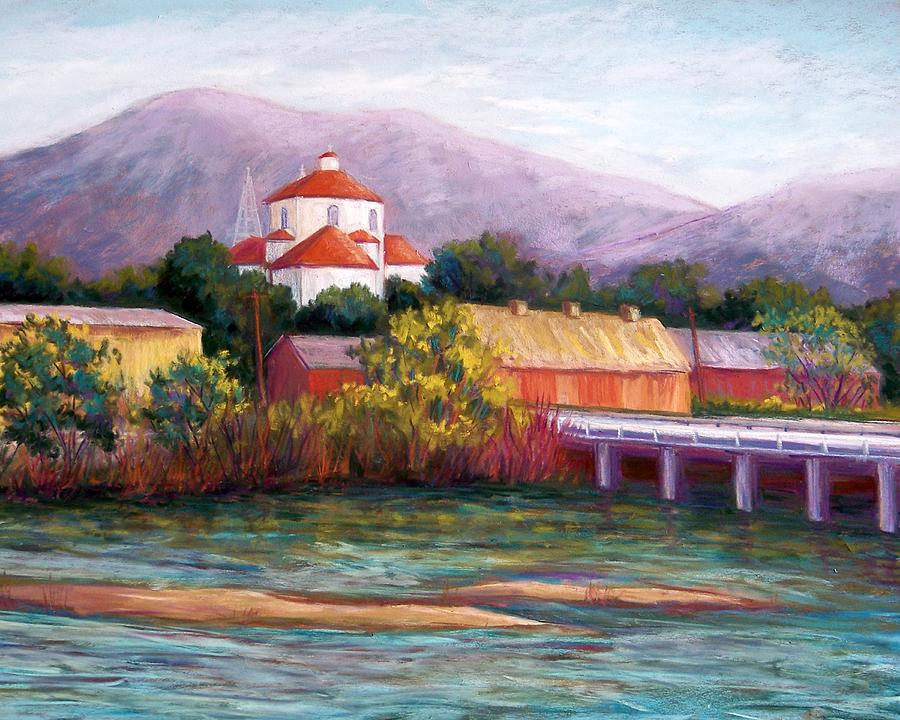 Canutillo and the River Pastel by Candy Mayer