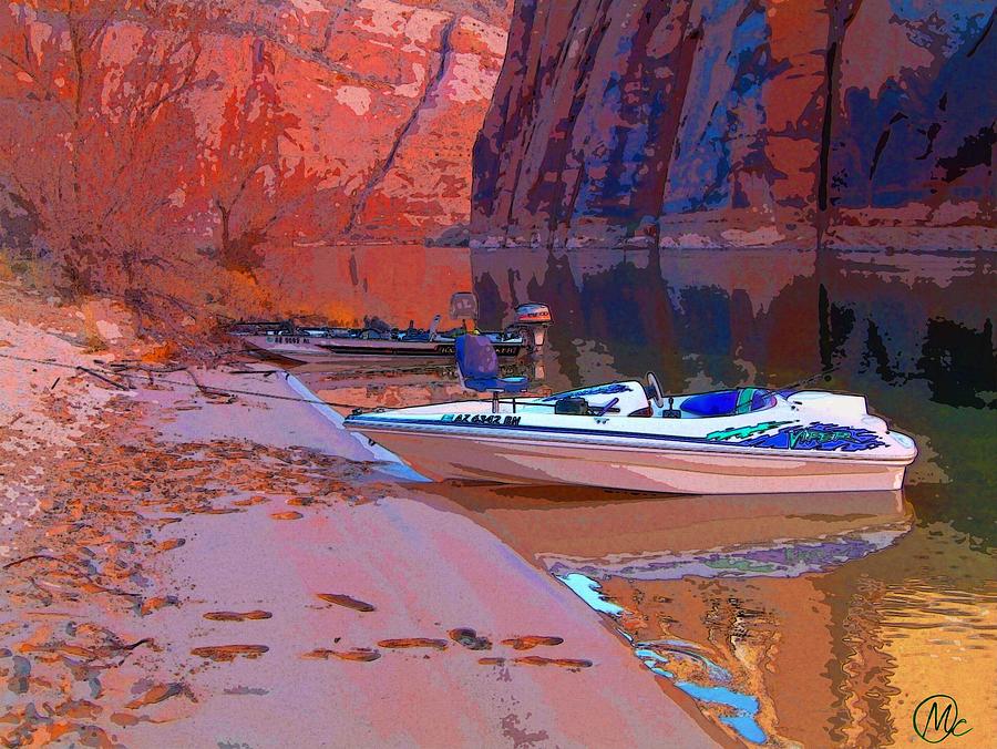 Canyon Boating Photograph by Mary M Collins