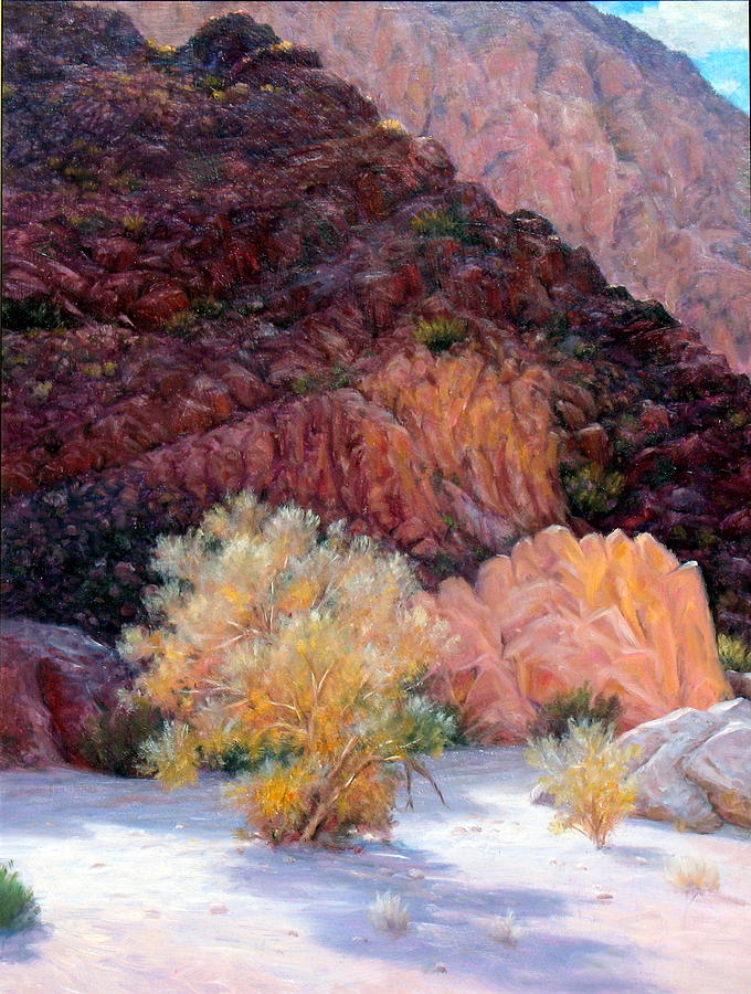 Canyon Cliffs Painting by Mark Spicak - Pixels