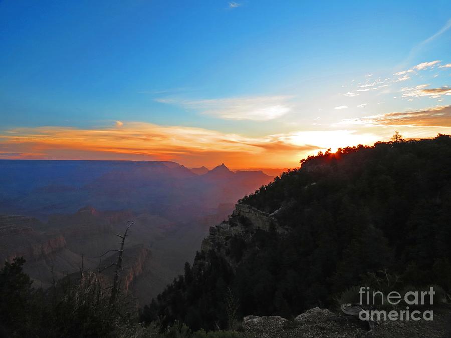 Canyon Dawn Colors Photograph by Rrrose Pix