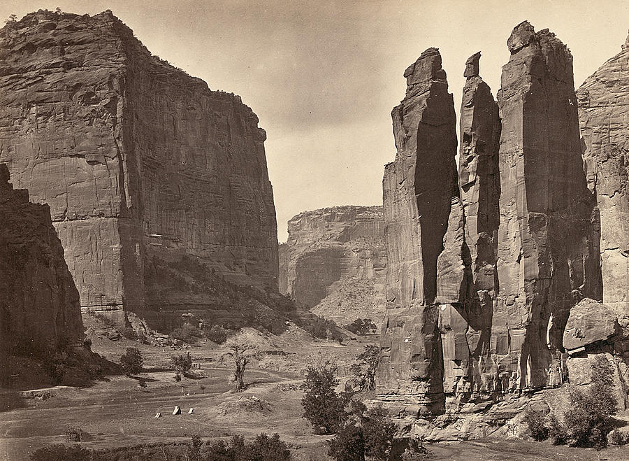 Canyon De Chelly, 1873 Photograph by Granger