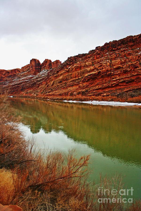 Canyon Reflection Photograph by Julie Lueders 