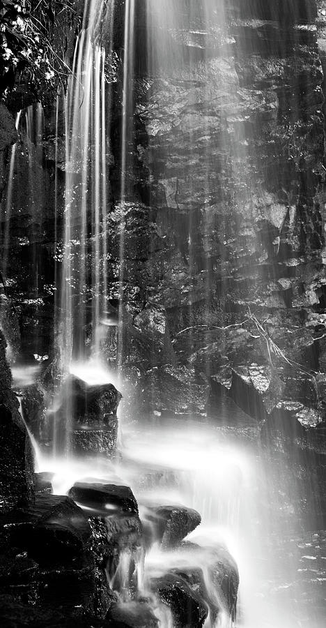 Canyon Waterfall Shower Photograph by Lone Palm Studio